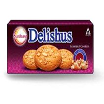 SUNFEAST DELISHUS BISCUIT GOURMENT & RAISIN 75 GM